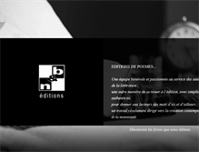 Tablet Screenshot of n-et-b-editions-poesie-toulouse.org
